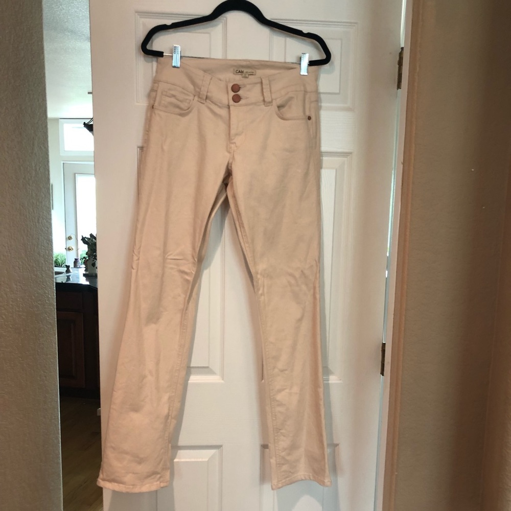 Baby pink CAbi jeans